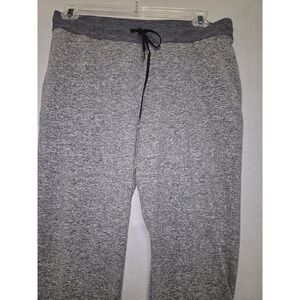 Athleta Women Gray Jogger Cropped Sweatpants Pants Size L